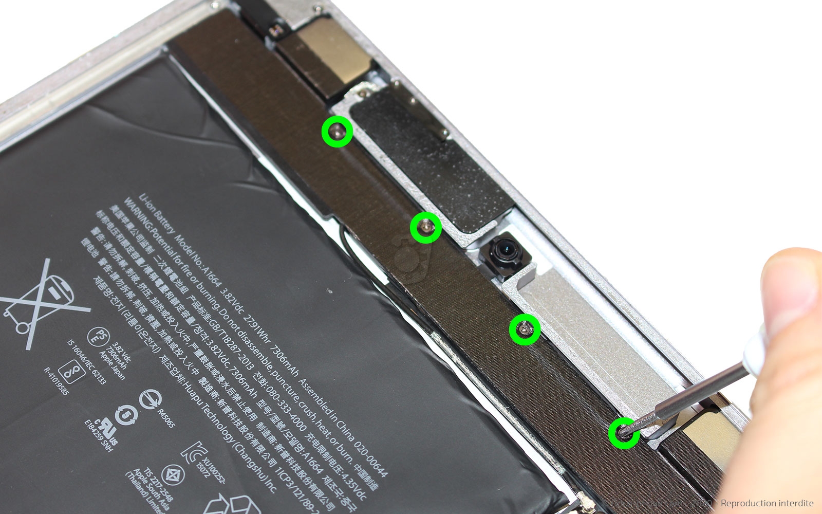 Changement de batterie sur iPad Pro 9-7 photo 1