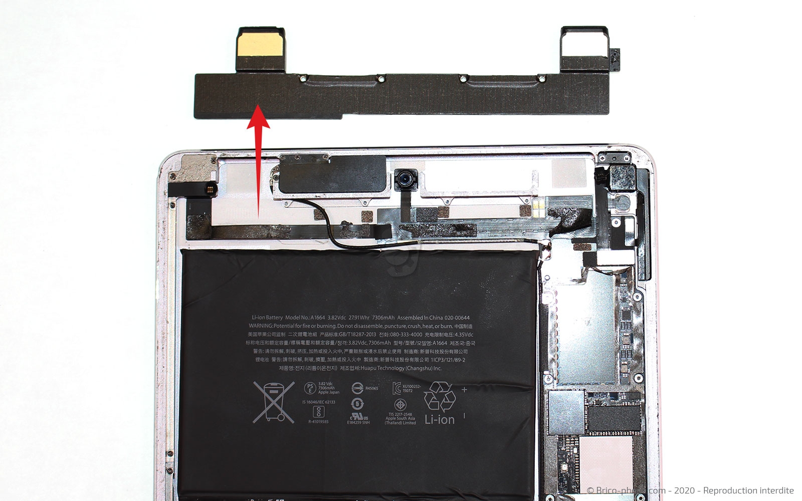 Changement de batterie sur iPad Pro 9-7 photo 4