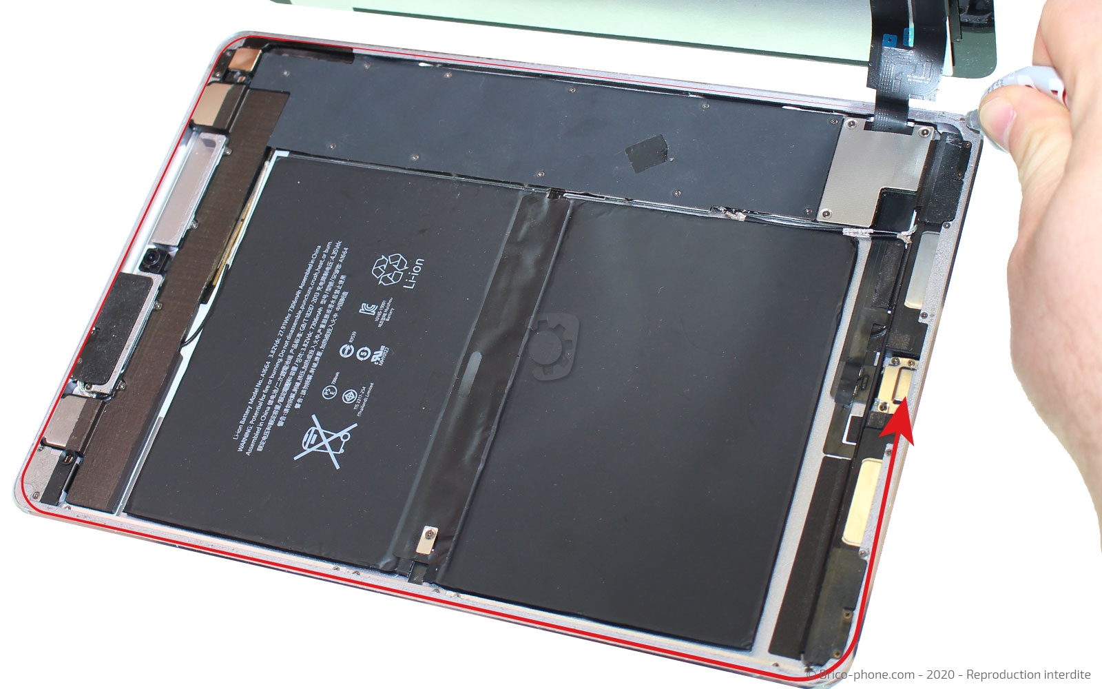 Changement de batterie sur iPad Pro 9-7 photo 1