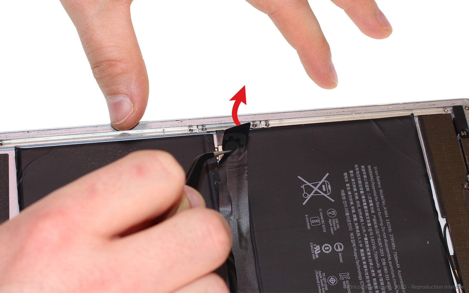 Changement de batterie sur iPad Pro 9-7 photo 1