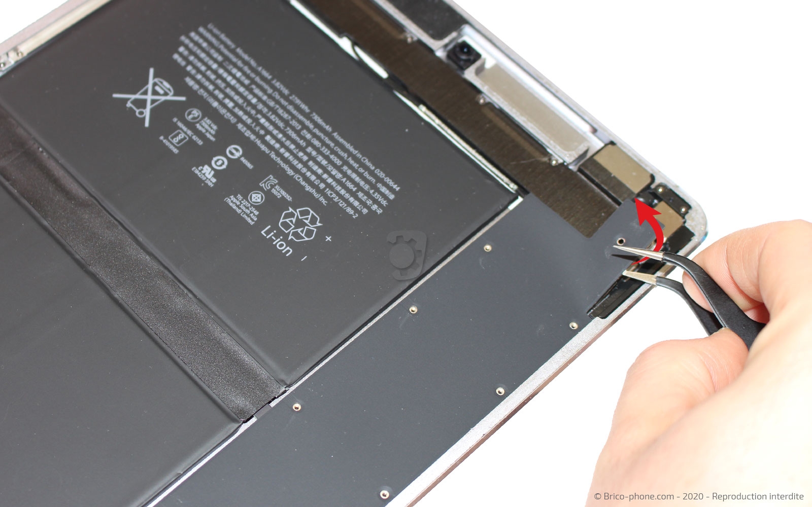 Changement de batterie sur iPad Pro 9-7 photo 3