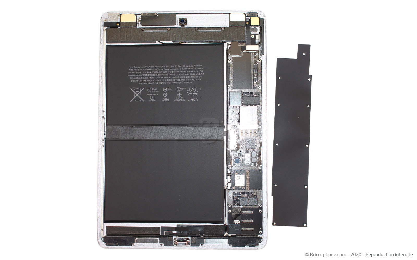 Changement de batterie sur iPad Pro 9-7 photo 4