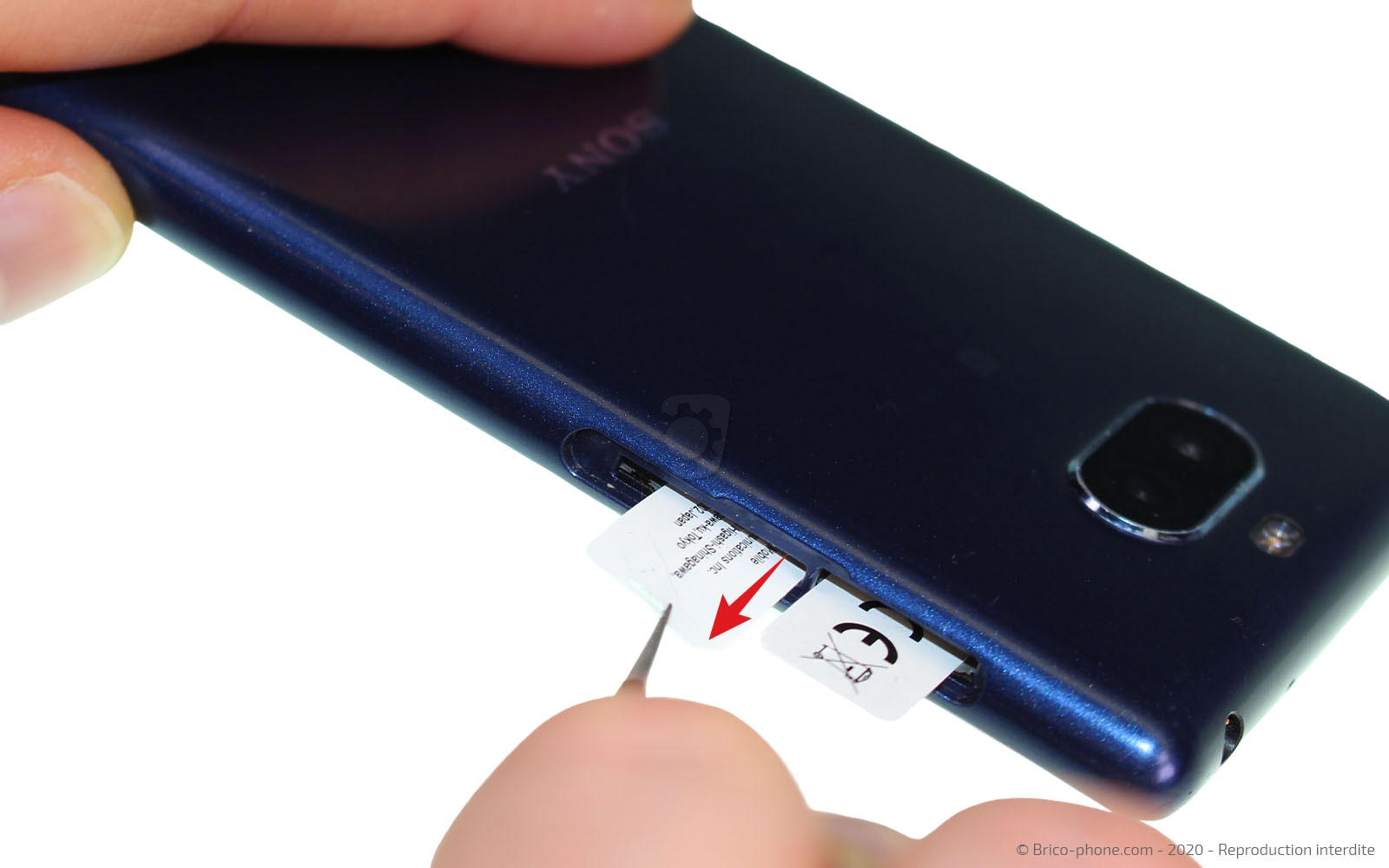 Changement de l'écran (Vitre+LCD) sur Xperia 10 photo 3