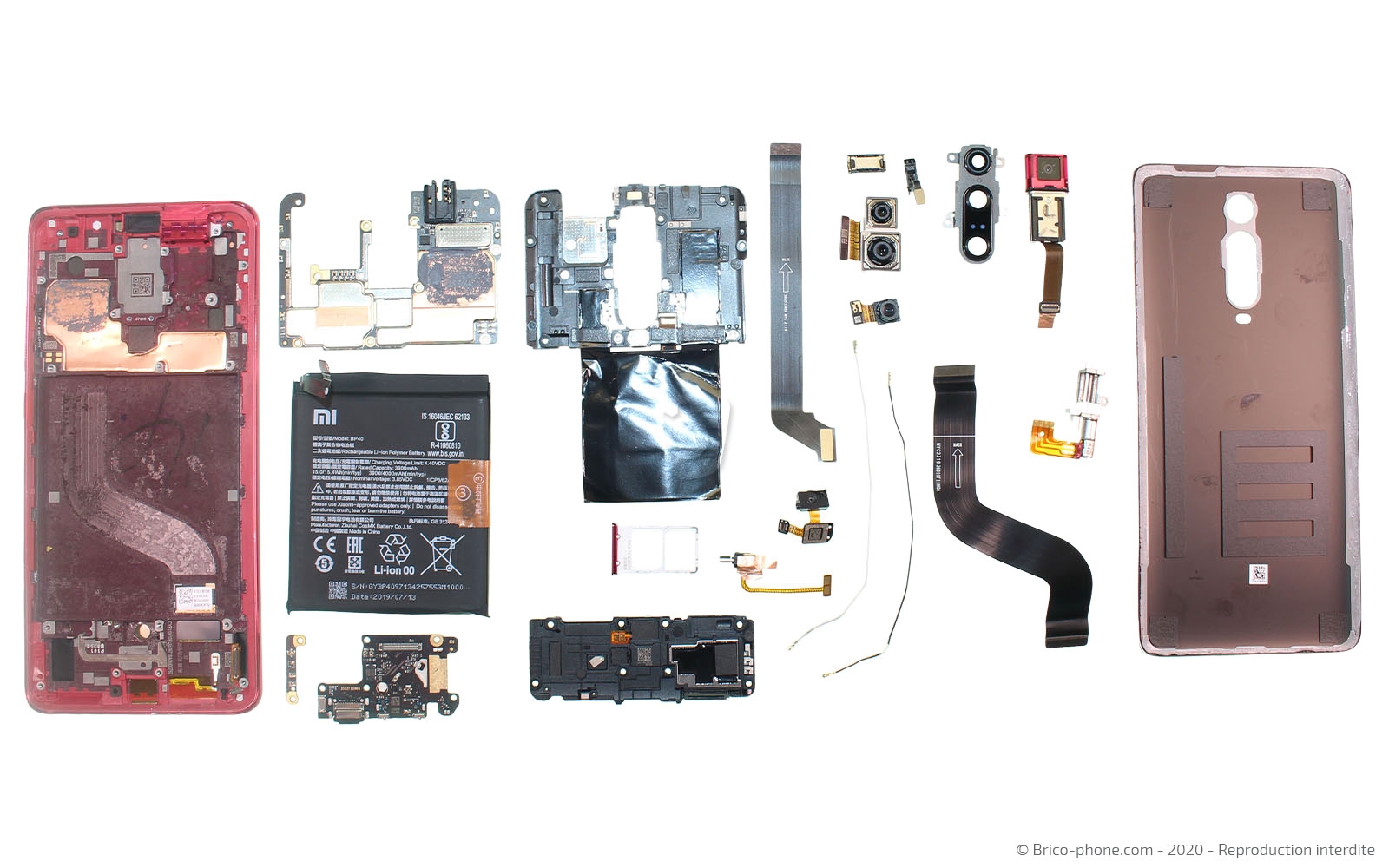 Démontage complet sur Mi 9T - Mi 9T Pro photo 1