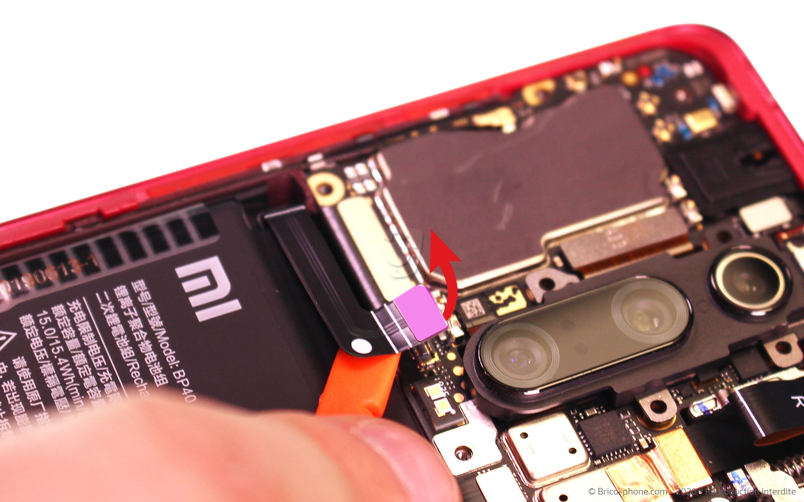 Changement de batterie sur Mi 9T - Mi 9T Pro photo 4