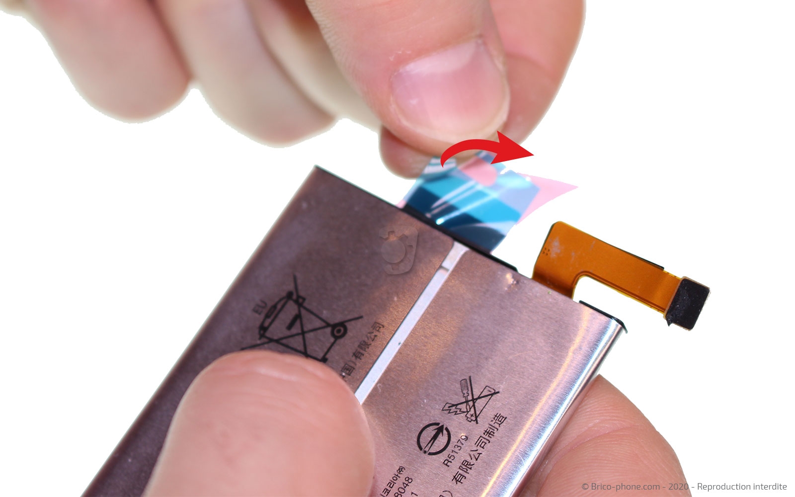 Changement de batterie sur Xperia 10 photo 2
