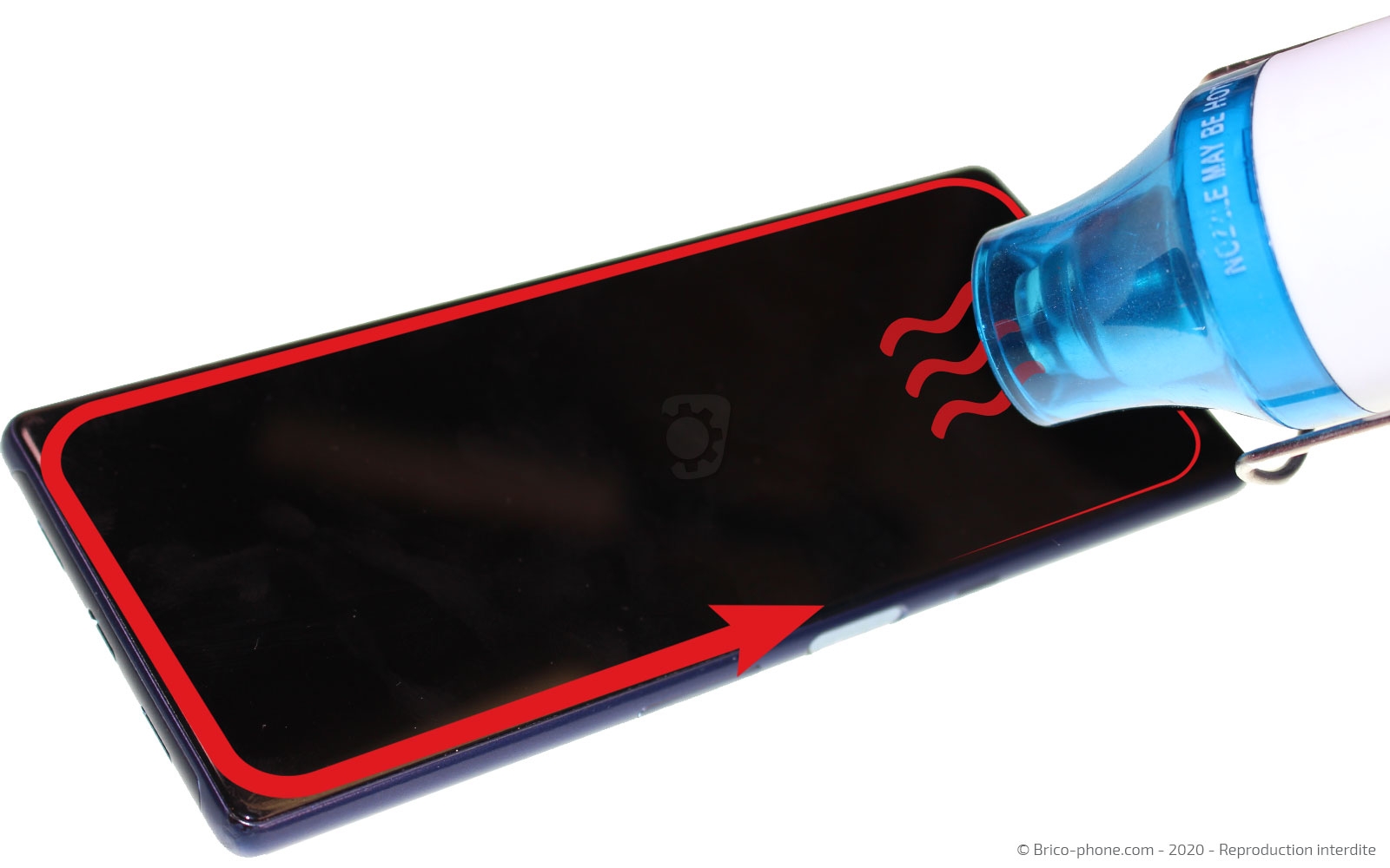 Changement de batterie sur Xperia 10 photo 2