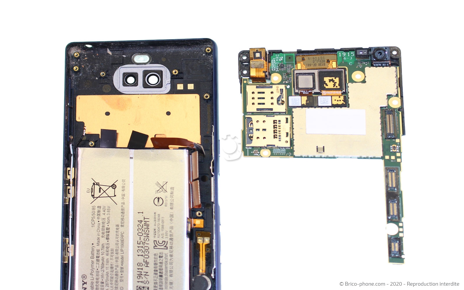 Changement de la coque arrière sur Xperia 10 photo 3