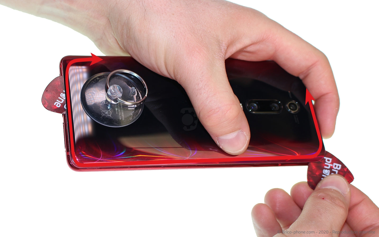 Changement du bloc écran sur châssis sur Mi 9T - Mi 9T Pro photo 3