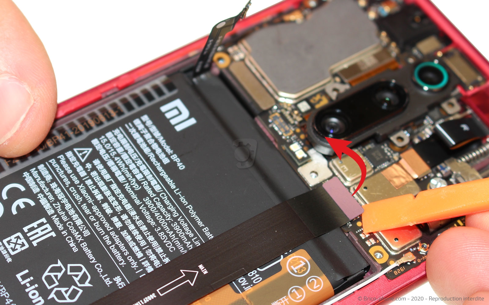 Changement du bloc écran sur châssis sur Mi 9T - Mi 9T Pro photo 1