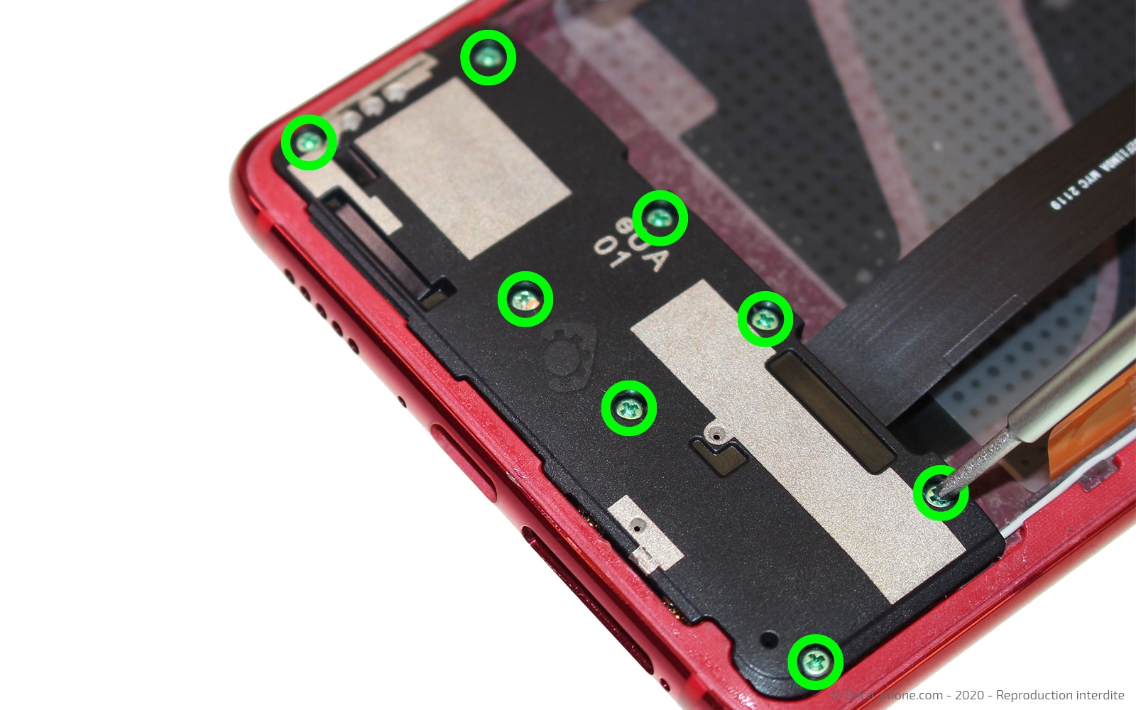 Changement du bloc écran sur châssis sur Mi 9T - Mi 9T Pro photo 1