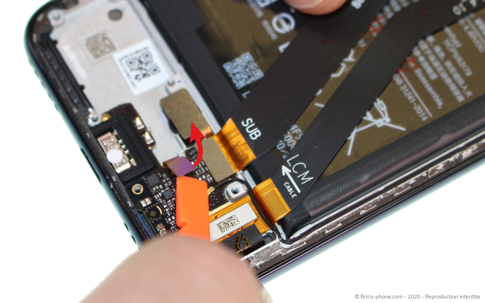 Changement du connecteur de charge sur Mi A3 photo 1