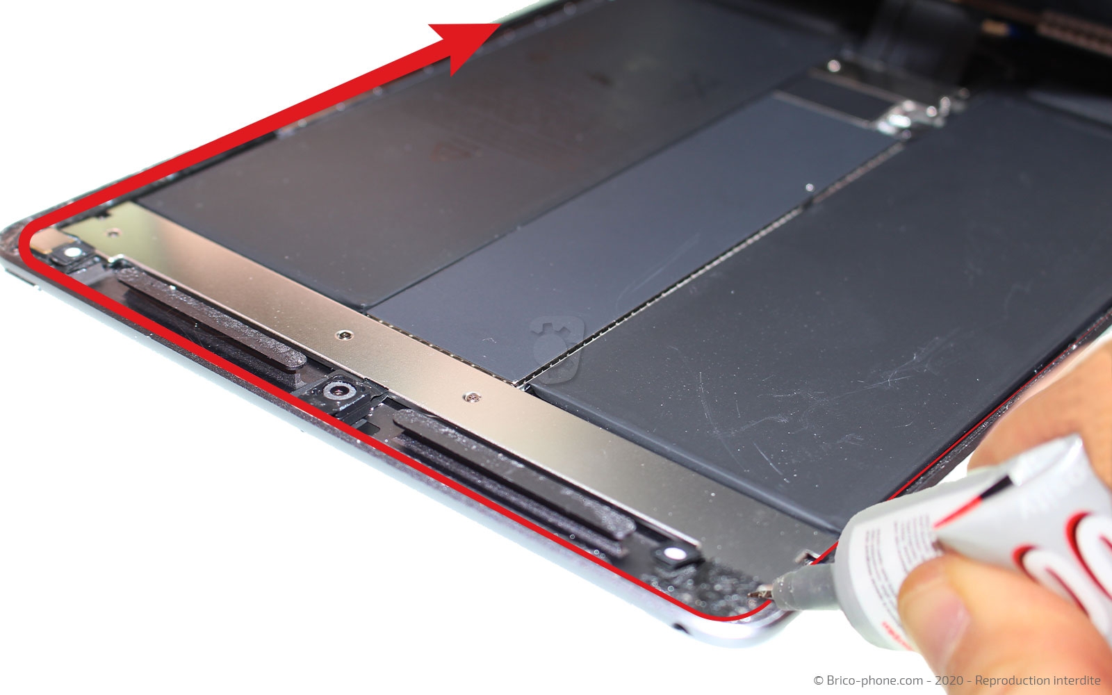 Changement de l'écran (vitre et LCD) sur iPad Air 2019 photo 3