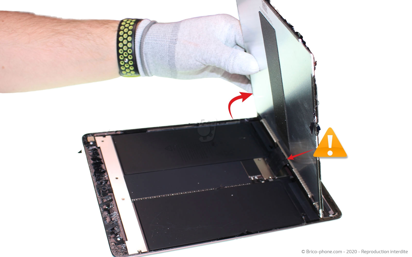 Changement de l'écran (vitre et LCD) sur iPad Air 2019 photo 4