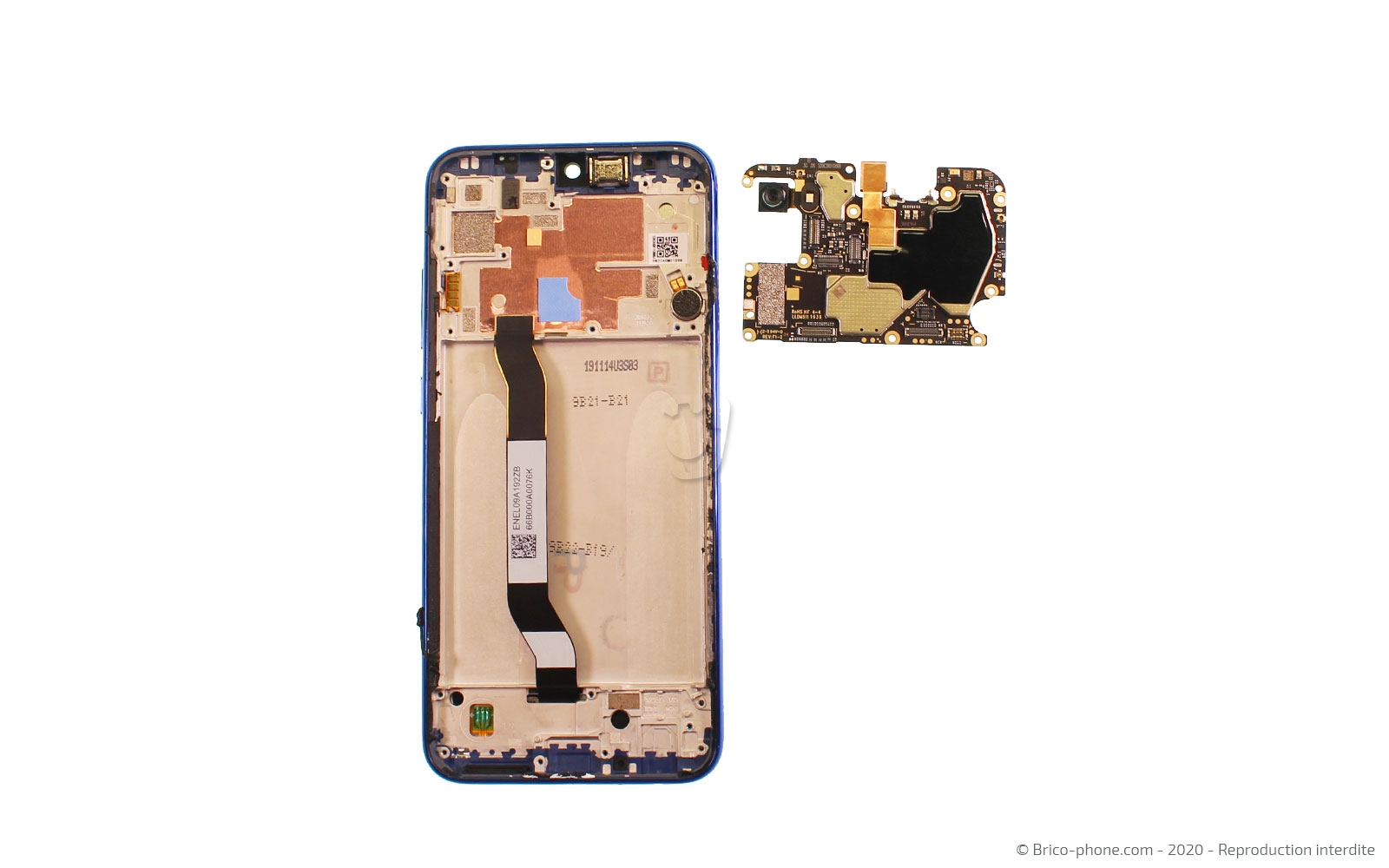 Démontage complet sur Redmi Note 8T photo 4
