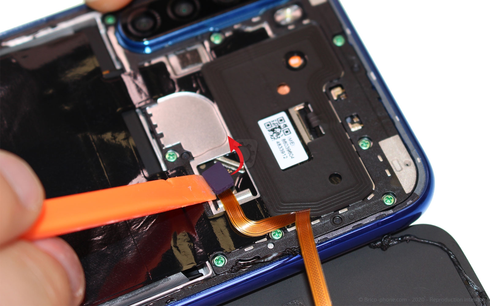 Changement de batterie sur Redmi Note 8T photo 1