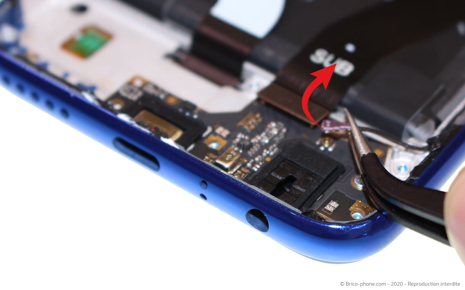 Changement du connecteur de charge sur Redmi Note 8T photo 2