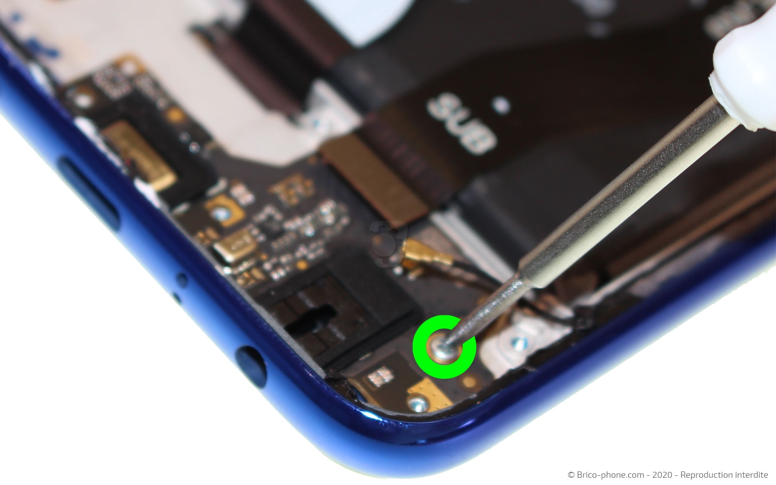 Changement du connecteur de charge sur Redmi Note 8T photo 3