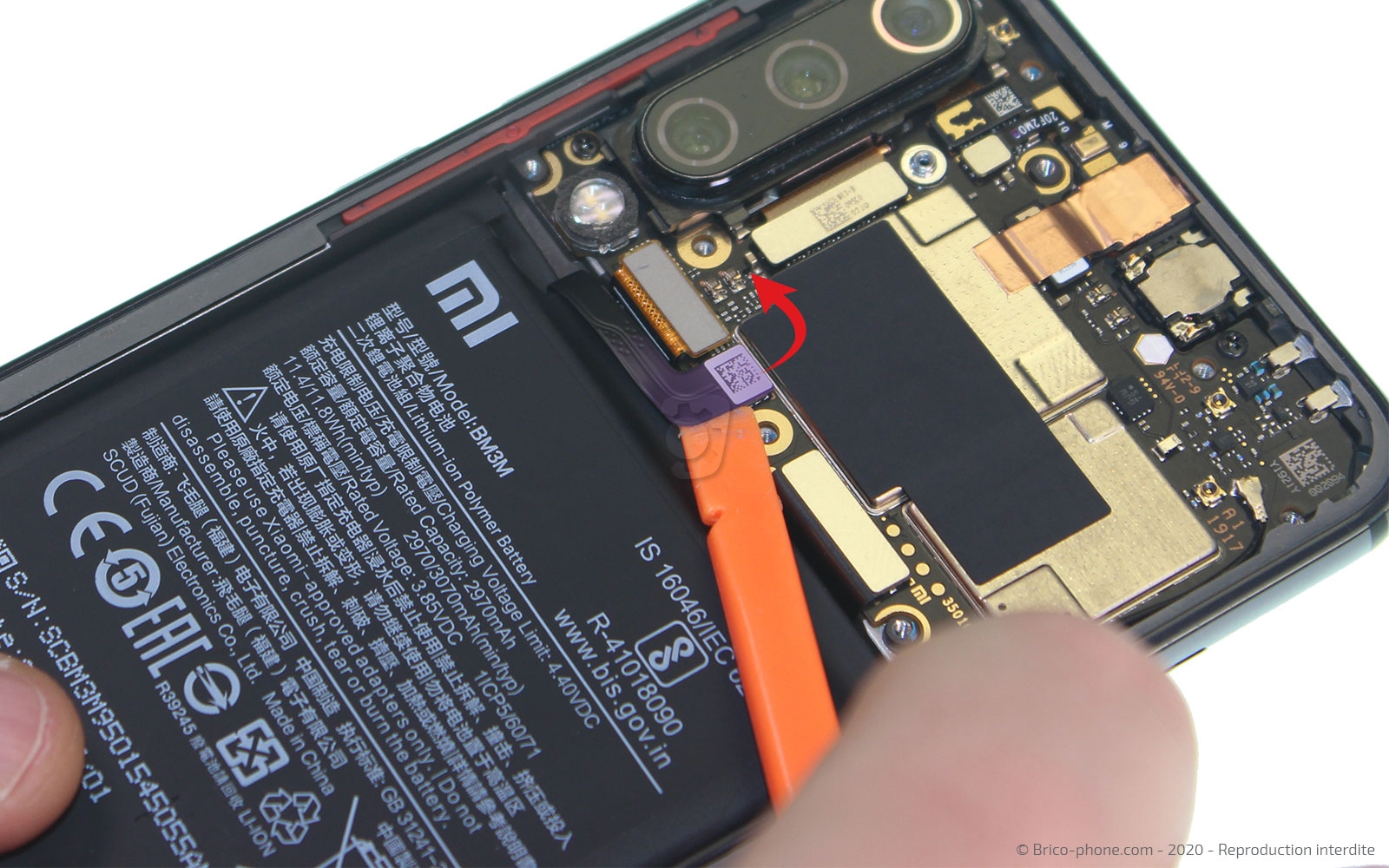 Démontage complet sur Mi 9 SE photo 1