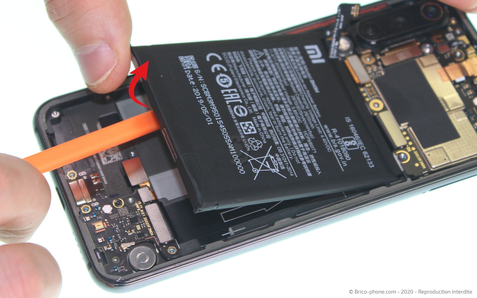 Démontage complet sur Mi 9 SE photo 3