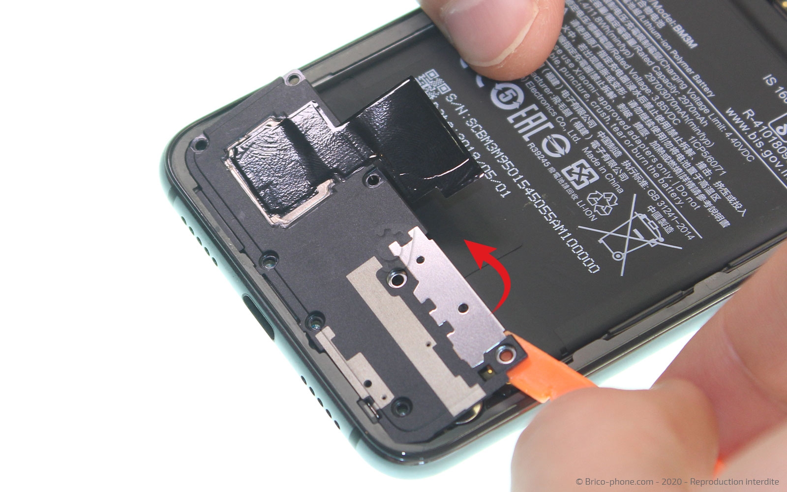 Changement de la batterie sur Mi 9 SE photo 2