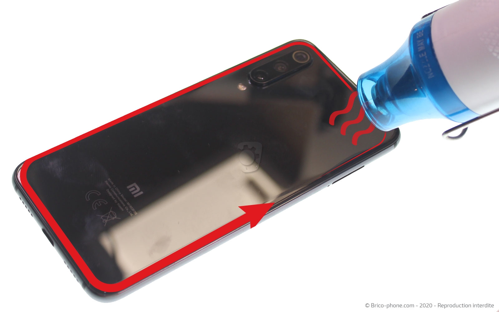 Changement du connecteur de charge  sur Mi 9 SE photo 2