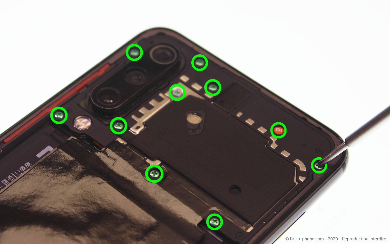 Changement du connecteur de charge  sur Mi 9 SE photo 1
