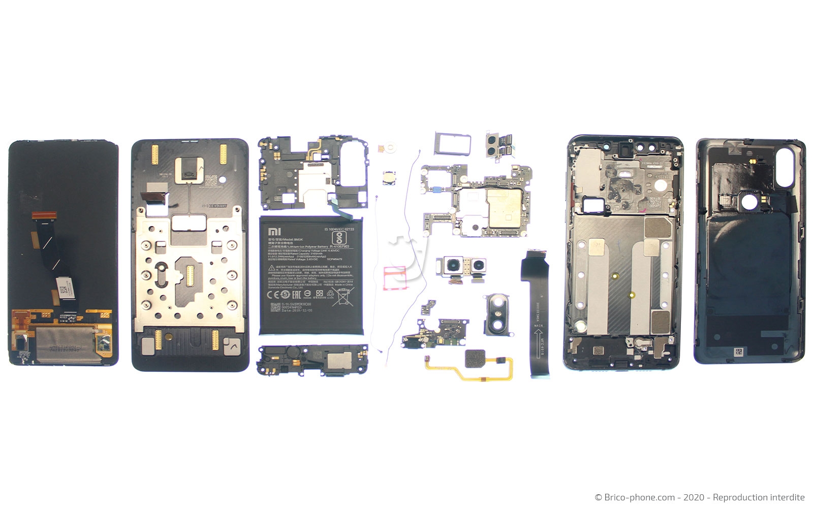 Démontage complet sur Mi Mix 3 photo 1