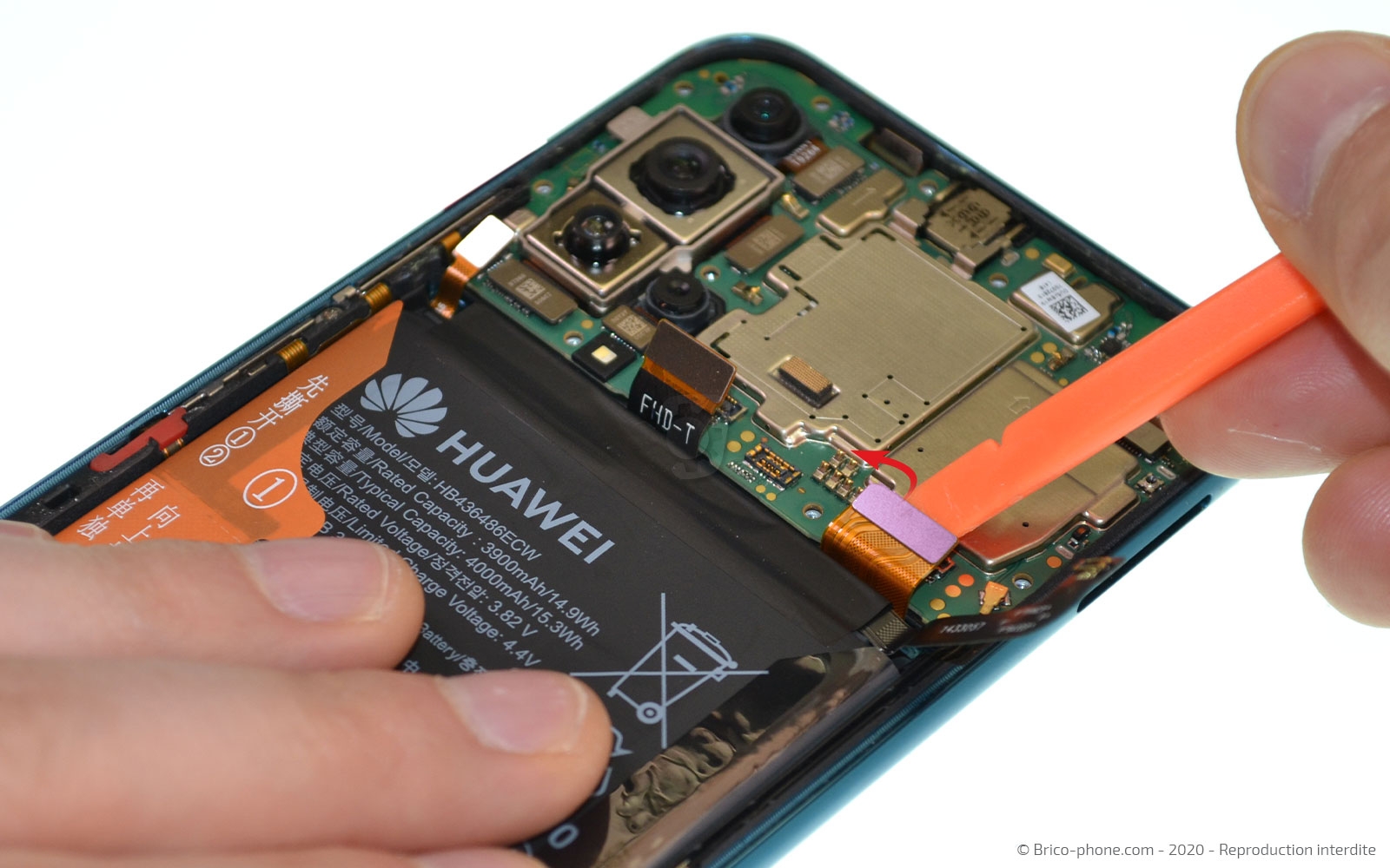 Démontage complet sur Honor 20 Pro photo 3