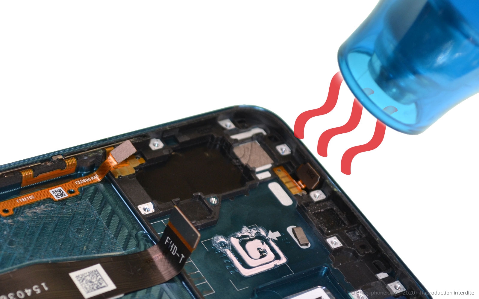 Démontage complet sur Honor 20 Pro photo 3