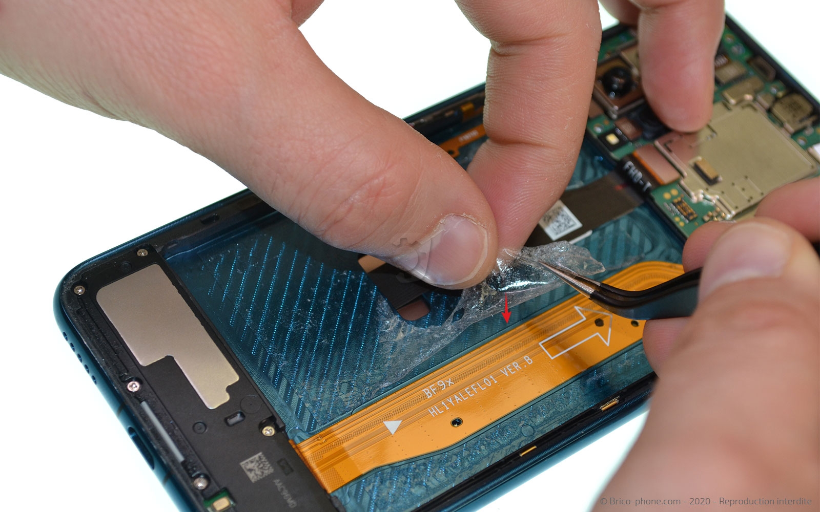 Changement de batterie sur Honor 20 Pro photo 4