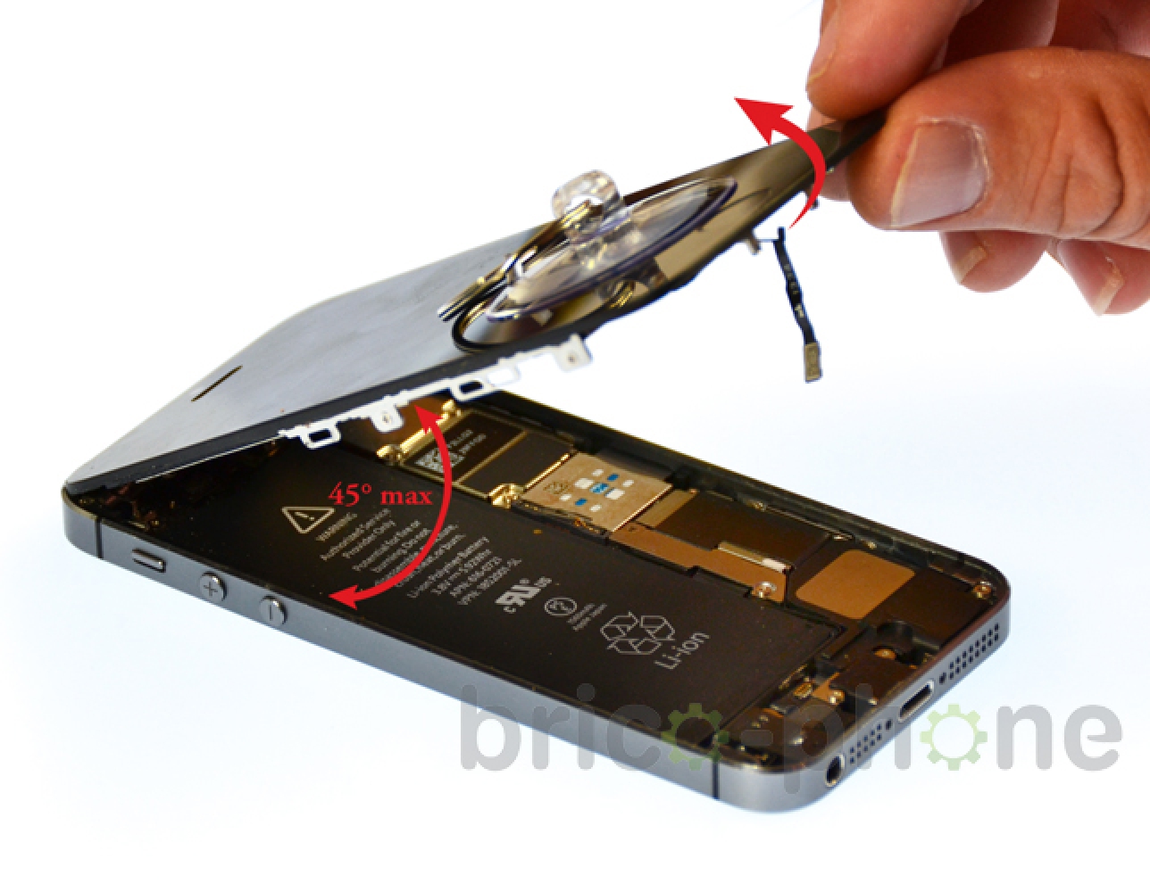 Changement de nappe bouton Home sur iPhone 5S photo 3