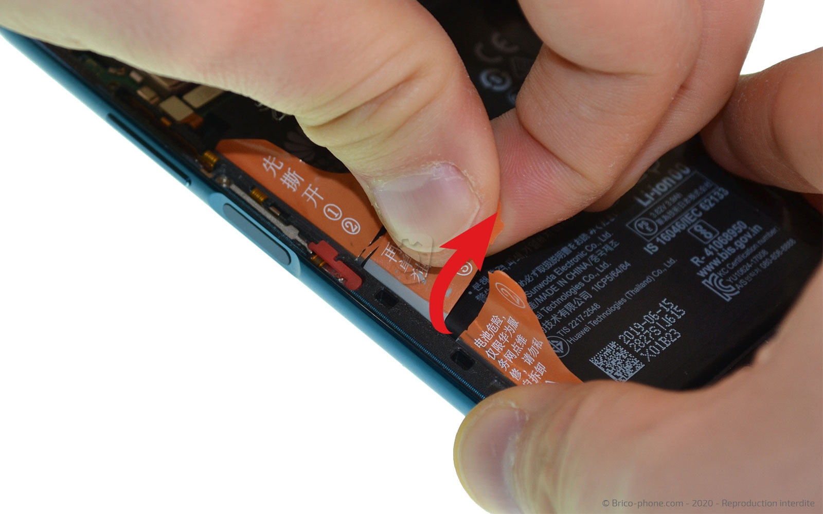 Changement d'écran (vitre + LCD) sur Honor 20 Pro photo 3