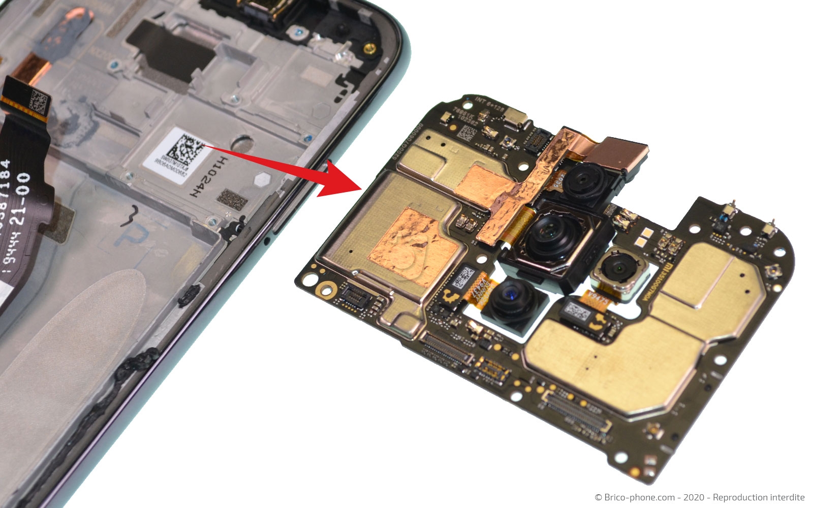 Démontage complet sur Redmi Note 8 Pro photo 2