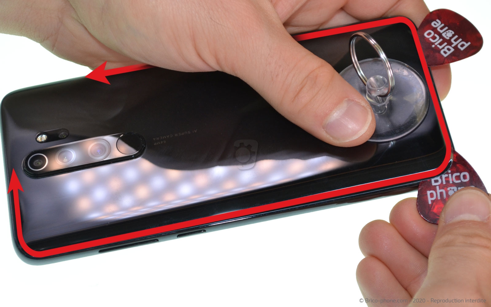 Changement de batterie sur Redmi Note 8 Pro photo 3