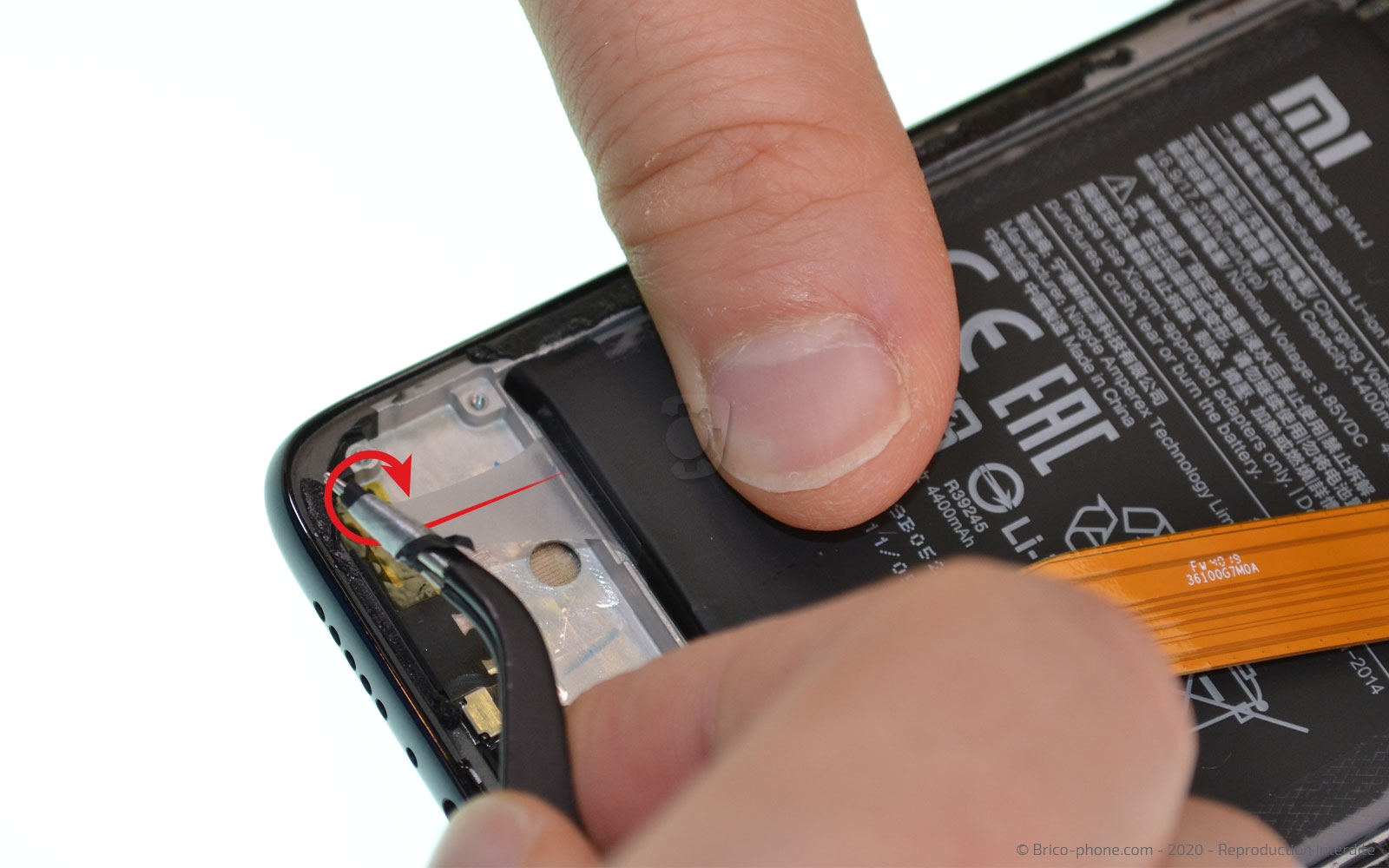 Changement du bloc écran  sur Redmi Note 8 Pro photo 2