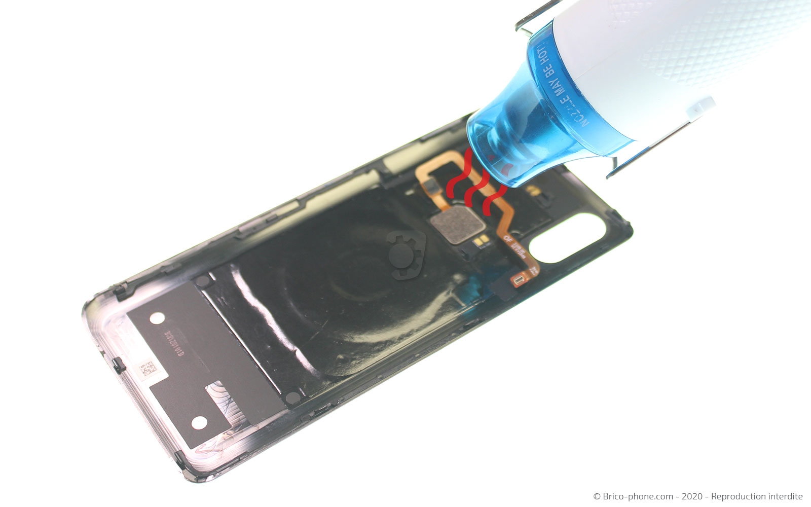 Changement de la vitre arrière sur Mi Mix 3 photo 1