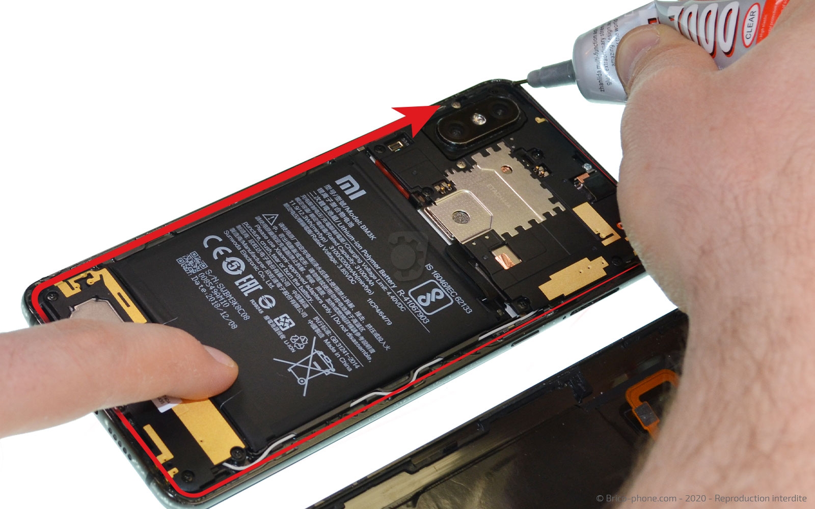 Changement du connecteur de charge sur Mi Mix 3 photo 1