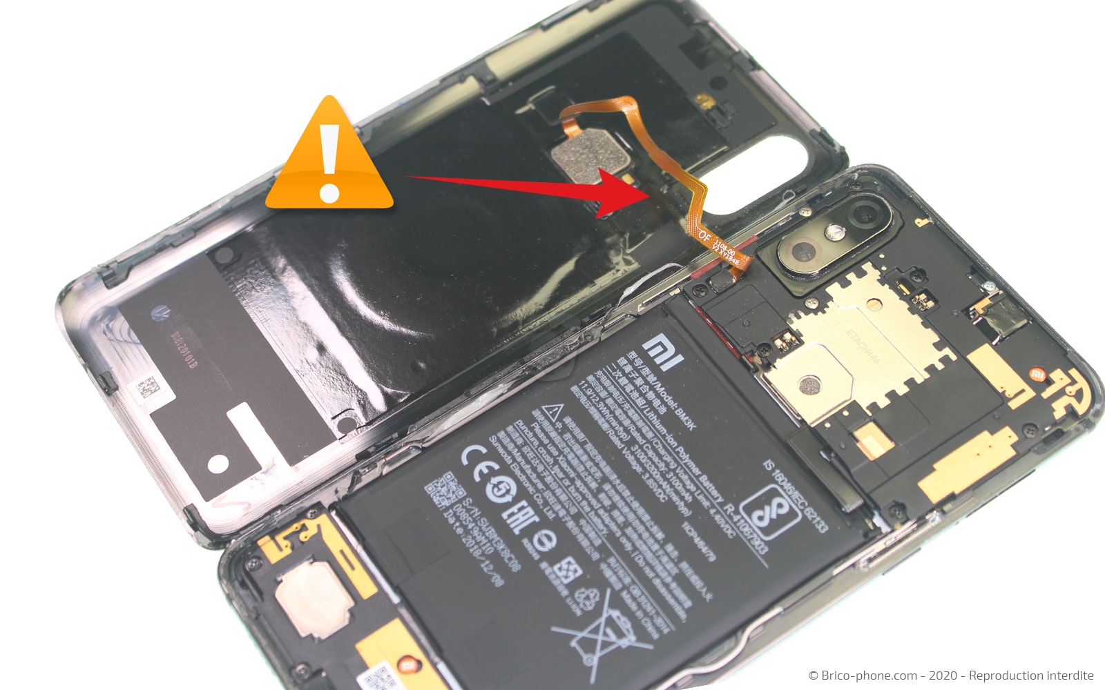 Changement du connecteur de charge sur Mi Mix 3 photo 2