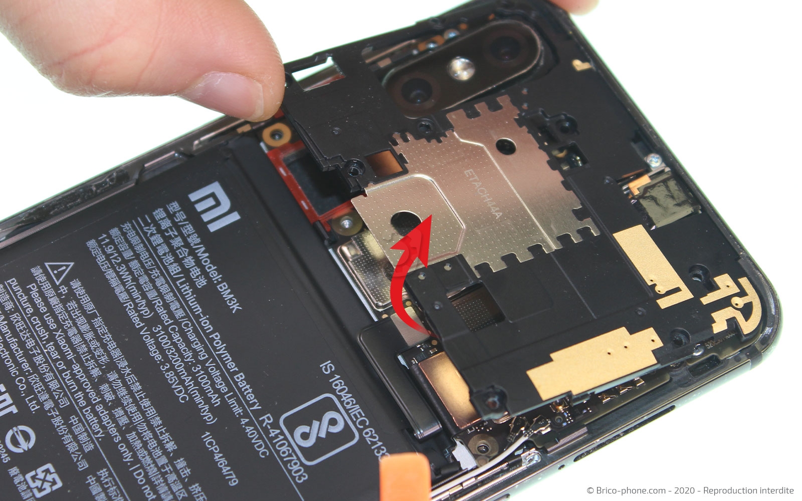 Changement du connecteur de charge sur Mi Mix 3 photo 2