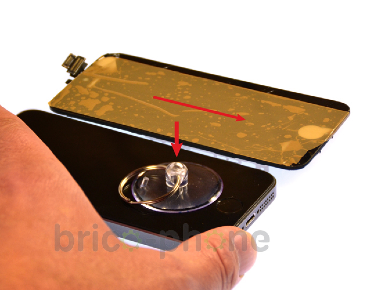 Changement de nappe bouton Power sur iPhone 5S photo 1