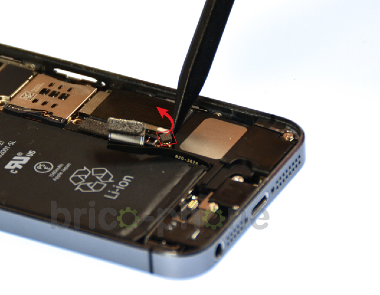 Changement de nappe bouton Power sur iPhone 5S photo 1