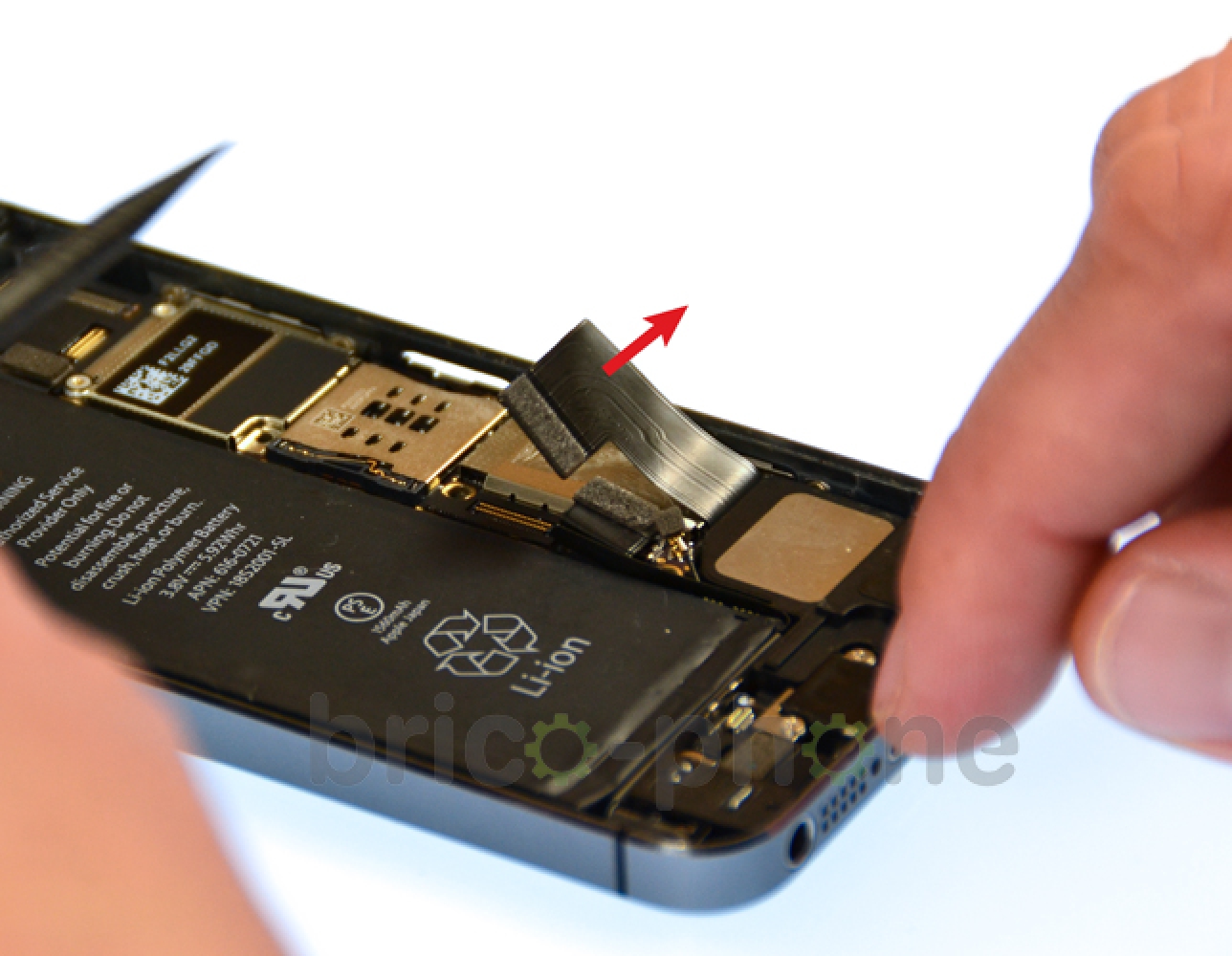 Changement de nappe bouton Power sur iPhone 5S photo 2
