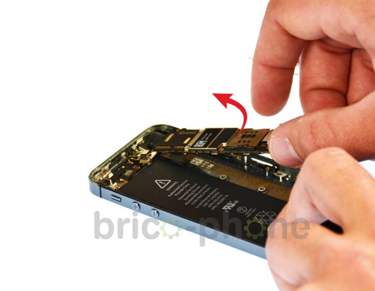 Changement de nappe bouton Power sur iPhone 5S photo 2