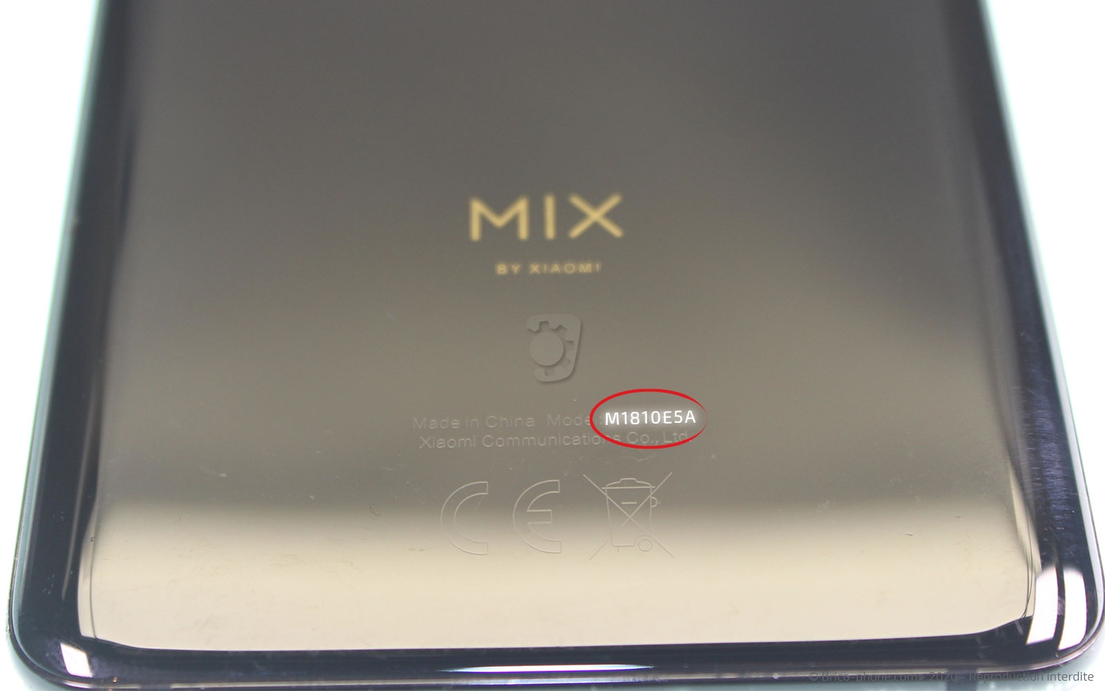 Changement de batterie sur Mi Mix 3 photo 3