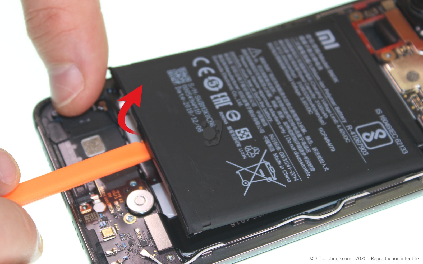 Changement de batterie sur Mi Mix 3 photo 1