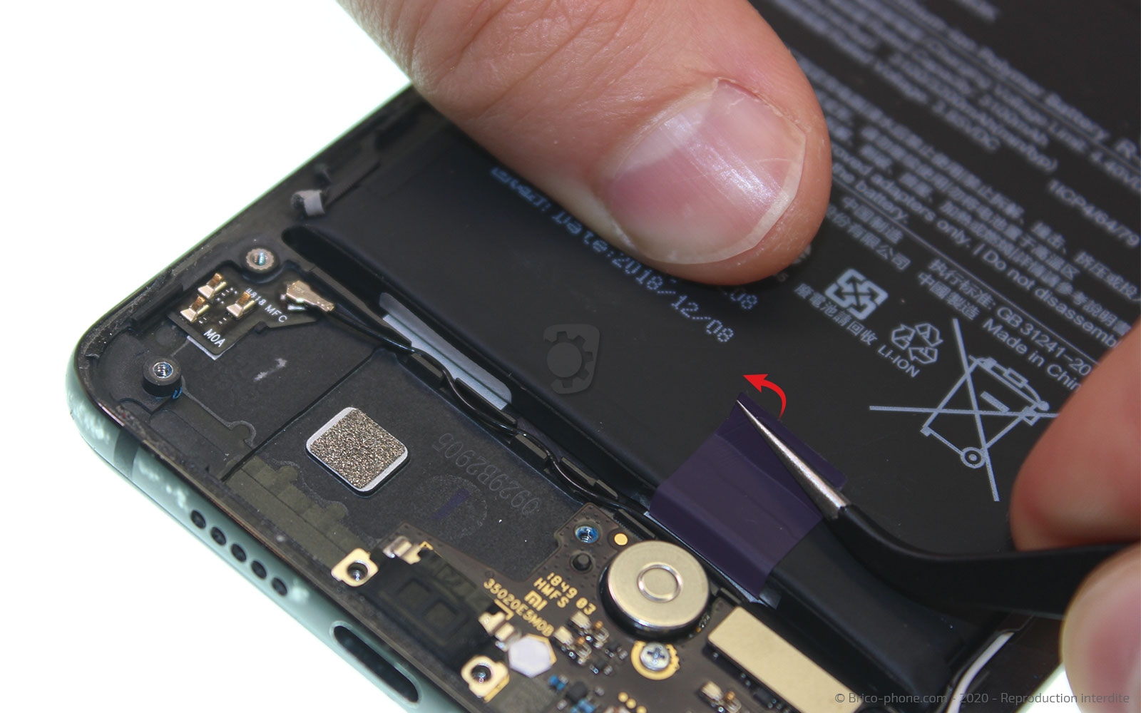 Changement de batterie sur Mi Mix 3 photo 3