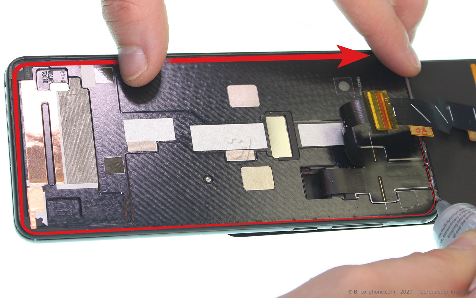 Changement du bloc écran sur Mi Mix 3 photo 2