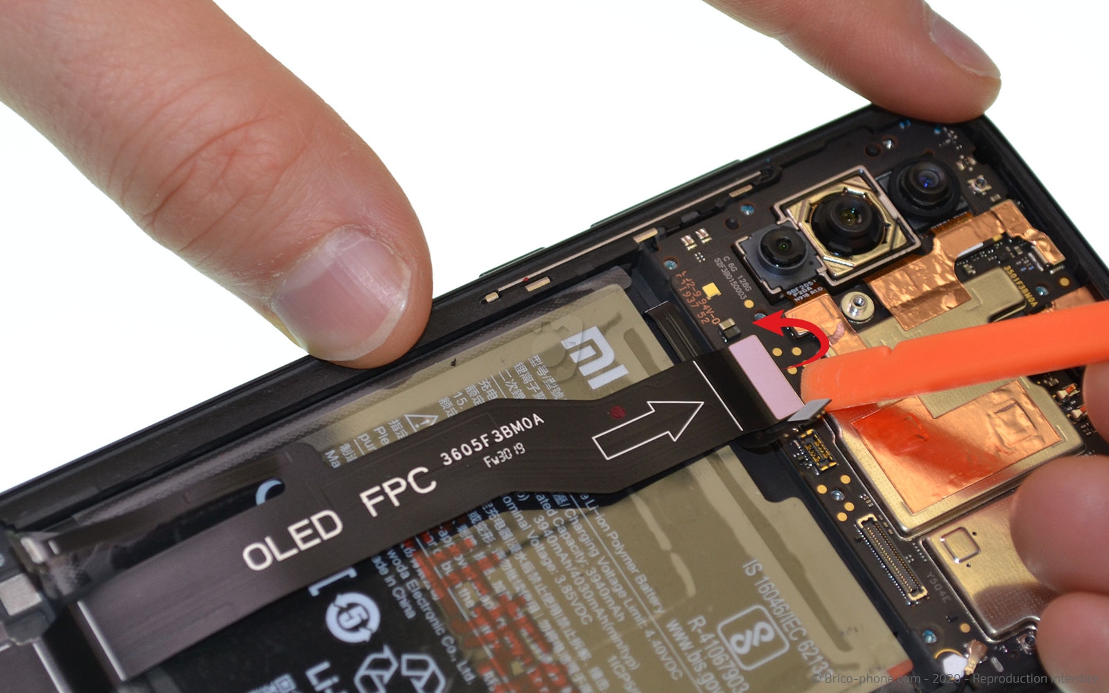 Démontage complet sur Mi 9 Lite photo 2