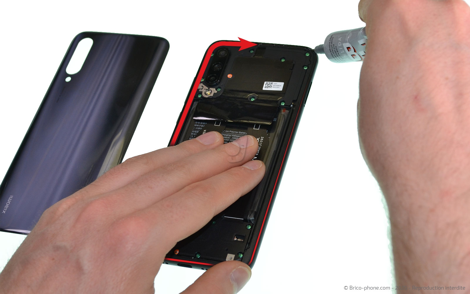 Changement du connecteur de charge  sur Mi 9 Lite photo 1